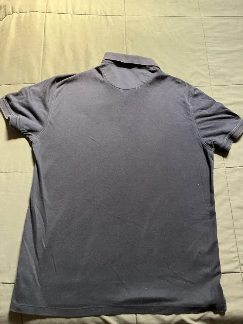 Polera polo Calvin Klein azul oscuro - 4