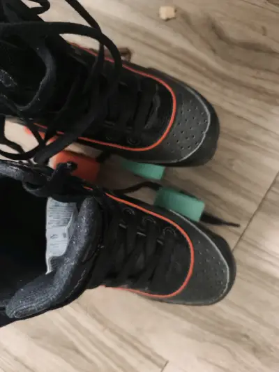 Patines de cuatro ruedas Oxelo negros - miniatura 2