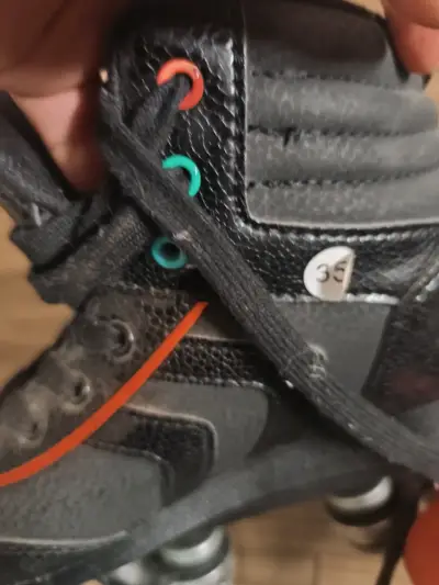 Patines de cuatro ruedas Oxelo negros - miniatura 3
