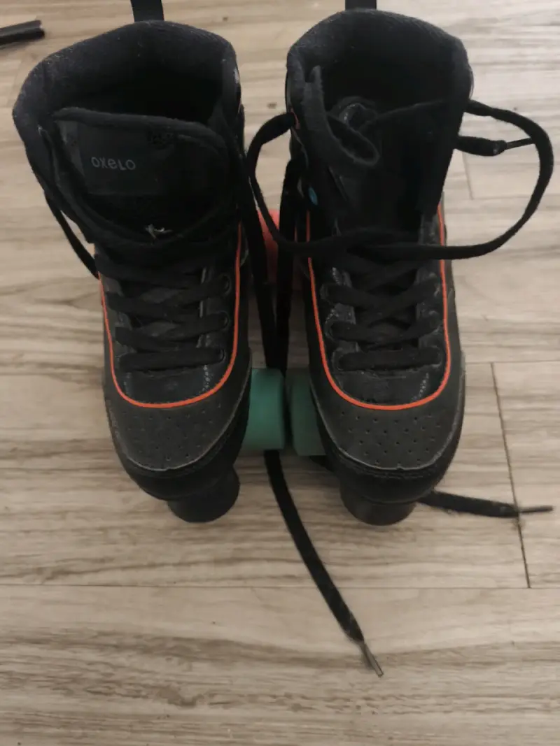 Patines de cuatro ruedas Oxelo negros - 4