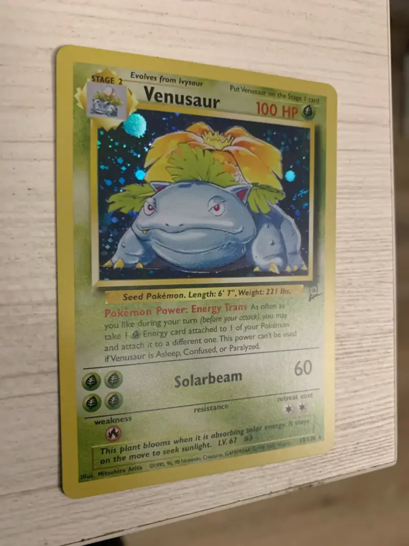 Carta Pokémon Venusaur Proxy - 3