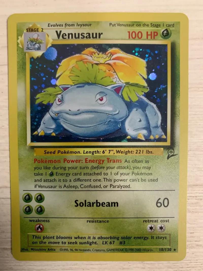 Carta Pokémon Venusaur Proxy - 4