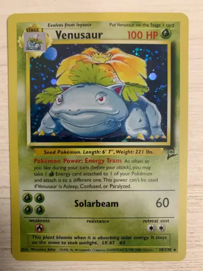Carta Pokémon Venusaur Proxy - miniatura 4