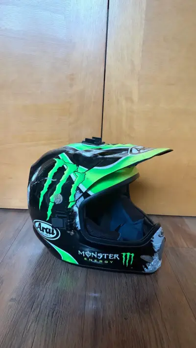 Casco arai motocross vx-pro3 usado talla L - miniatura 1