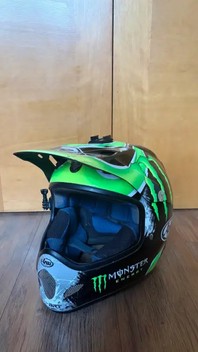 Casco arai motocross vx-pro3 usado talla L - miniatura 2