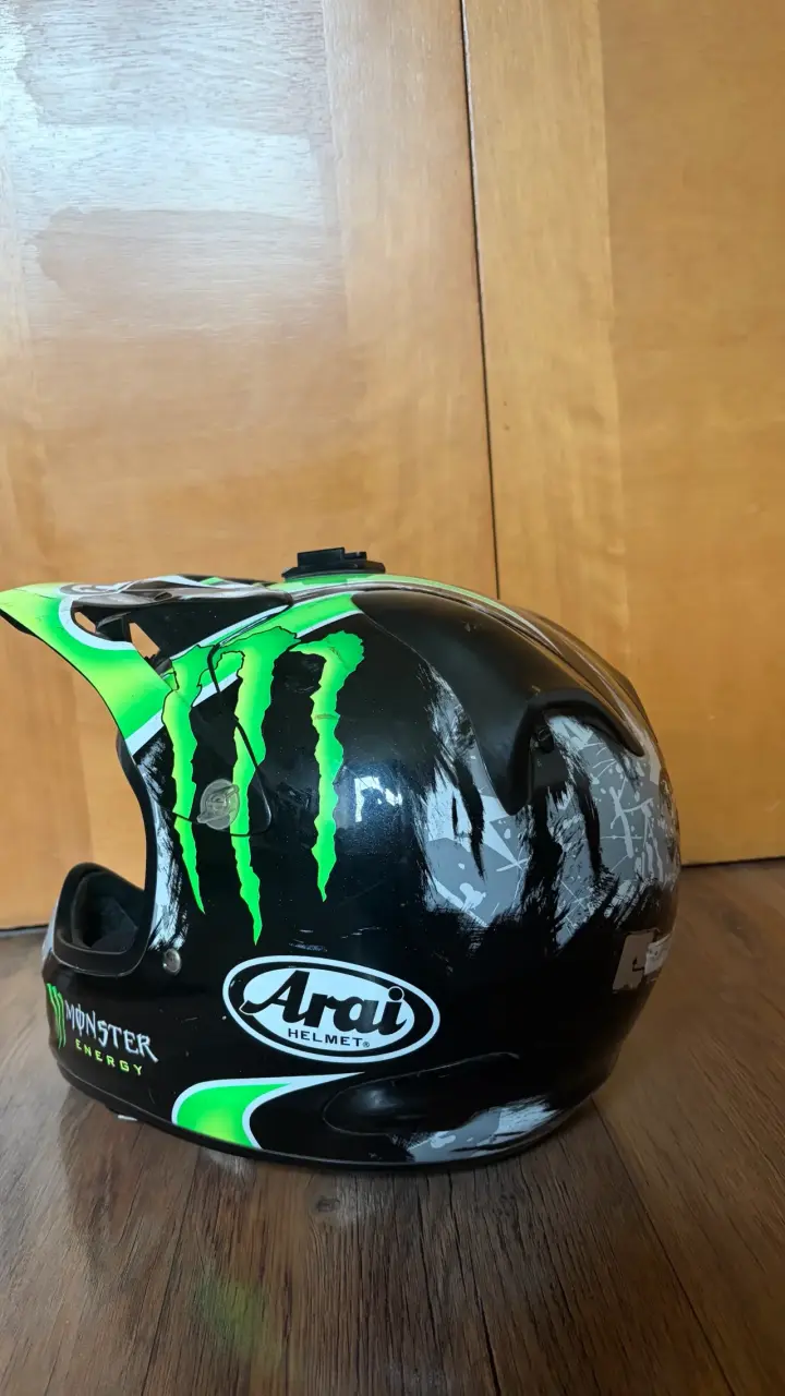 Casco arai motocross vx-pro3 usado talla L - 3