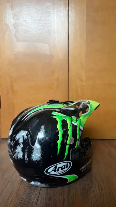 Casco arai motocross vx-pro3 usado talla L - miniatura 4