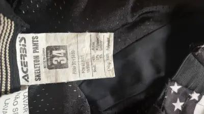Conjunto motocross (pantalón 34, polera xxl) - miniatura 3
