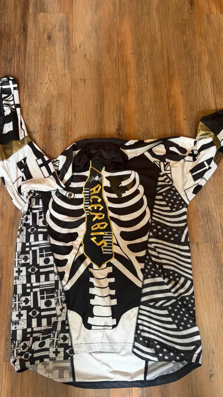 Conjunto motocross (pantalón 34, polera xxl) - 4