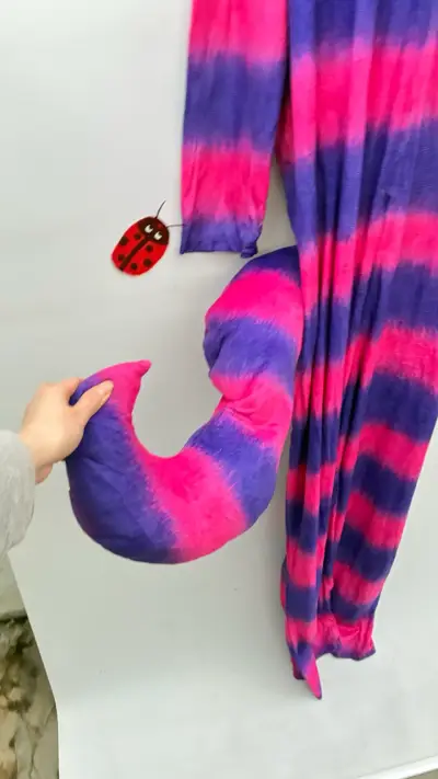 Disfraz adulto gato chesire - miniatura 2