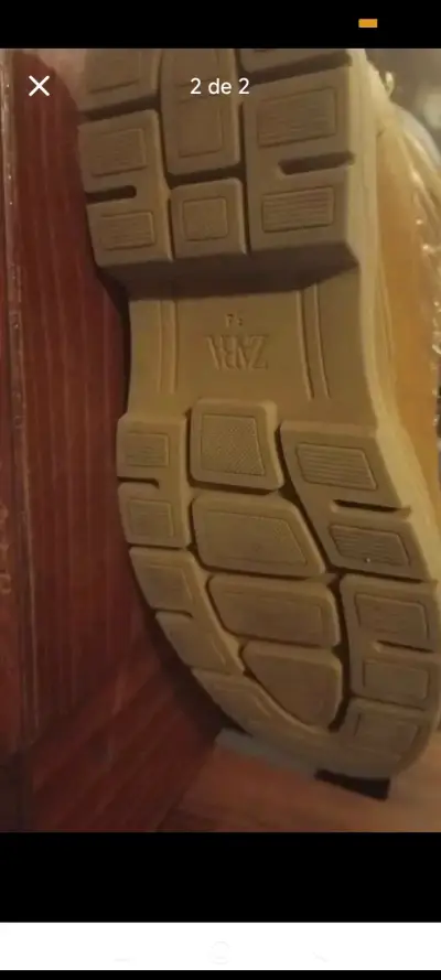 Botas de montaña color beige para niño(Ña) - miniatura 2