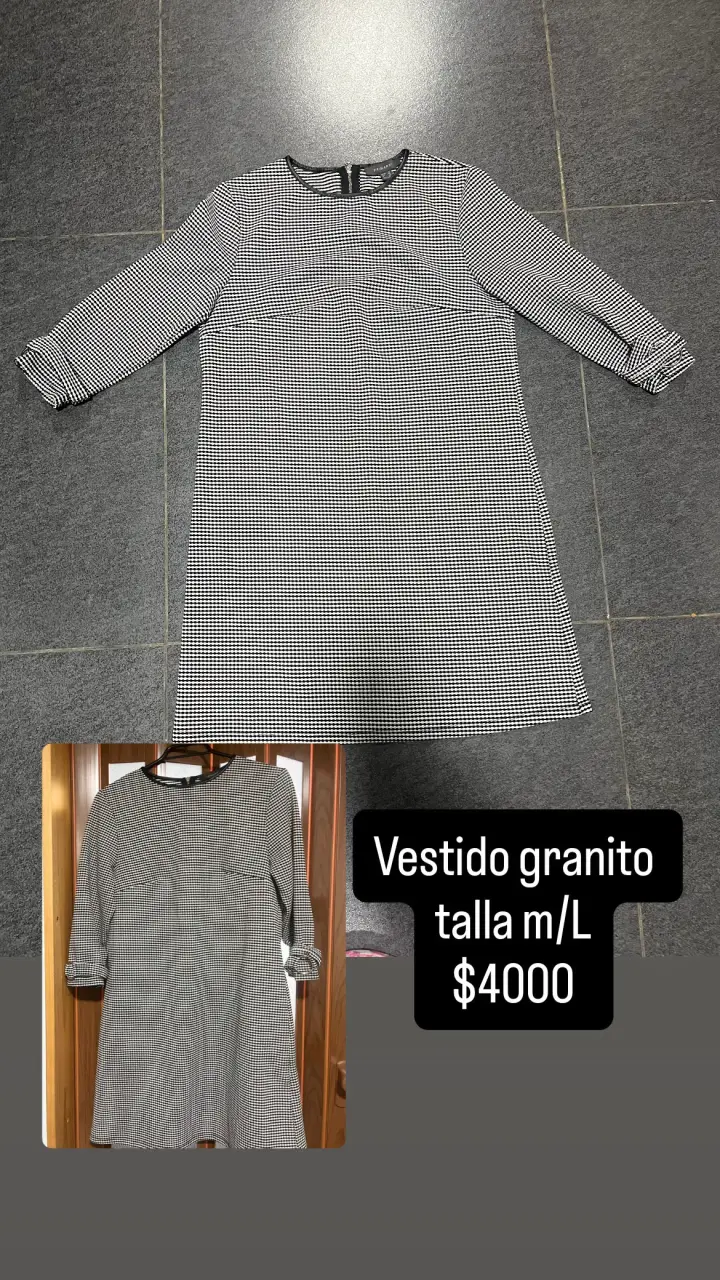Vestido bohemio bordado talla L - 2
