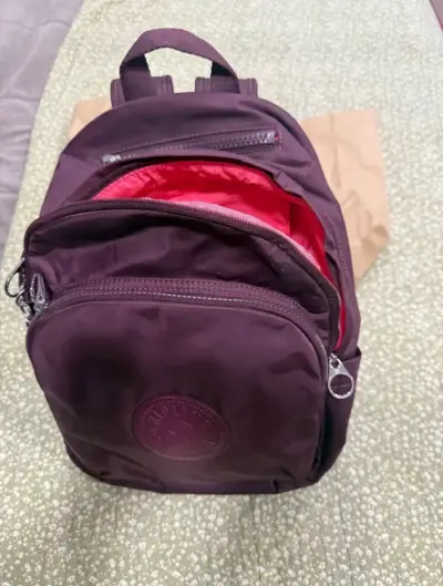Mochila Kipling morada original con descuento - miniatura 4