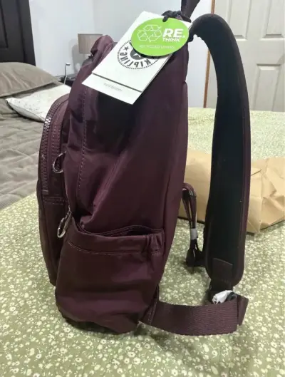 Mochila Kipling morada original con descuento - miniatura 5