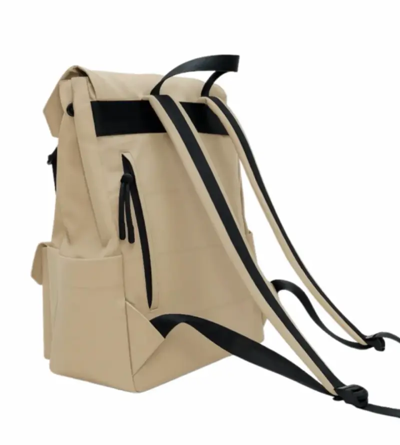 Mochila Limited beige con correas ajustables - 3