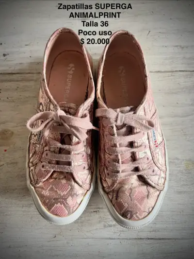 Zapatillas Superga Animal Print Talla 36 - miniatura 1