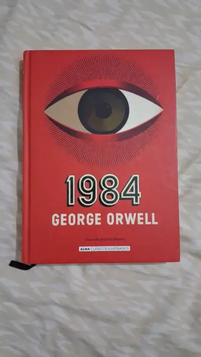 Libro 1984 de George Orwell ilustrado - miniatura 1