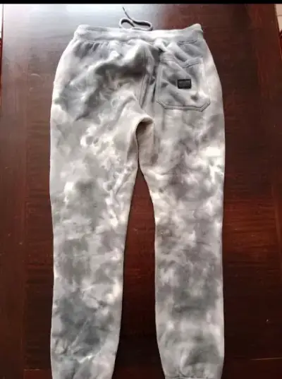 Pantalones deportivos gris tie-dye - miniatura 1