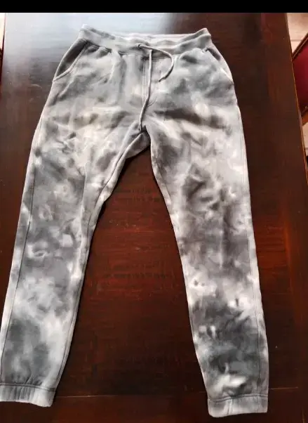 Pantalones deportivos gris tie-dye - 2