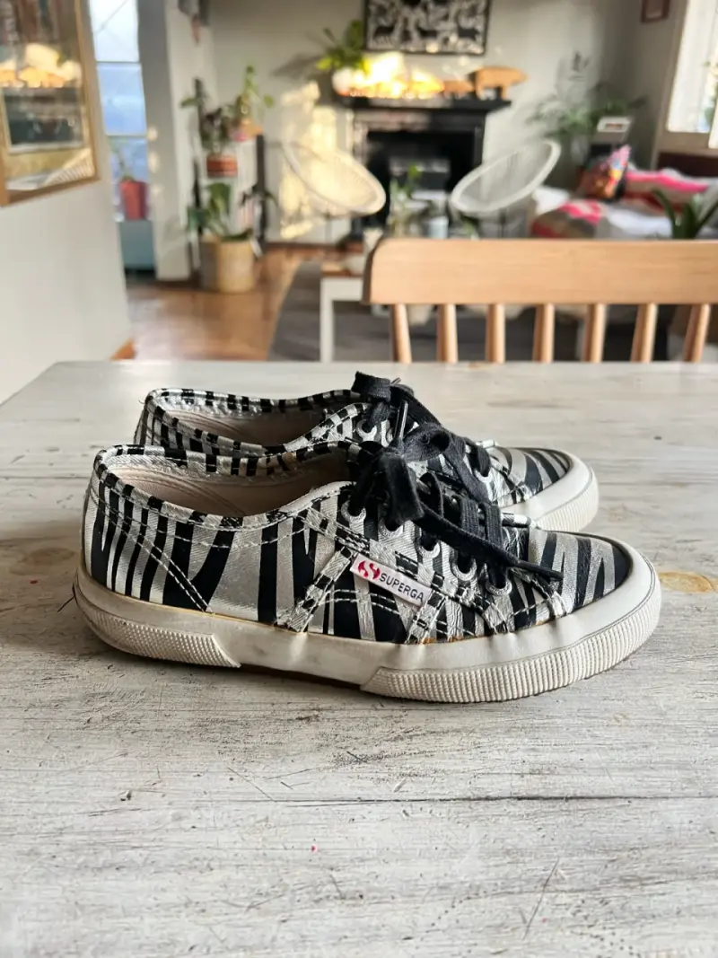 Zapatillas Superga animal print talla 36 - 2