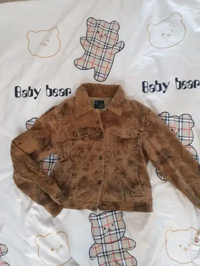Chaqueta de mezclilla con diseño paisley - miniatura 2