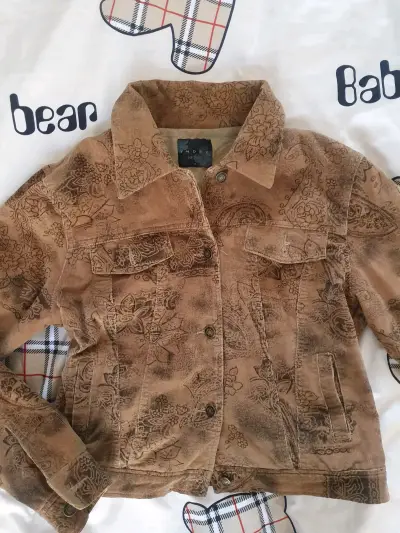 Chaqueta de mezclilla con diseño paisley - miniatura 3