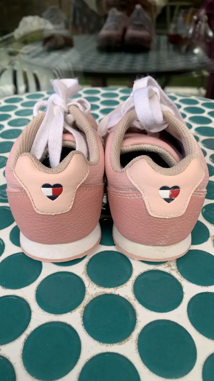 Zapatillas Tommy Hilfiger rosadas para mujer - 2