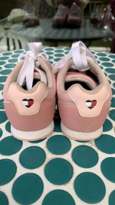 Zapatillas Tommy Hilfiger rosadas para mujer - miniatura 2