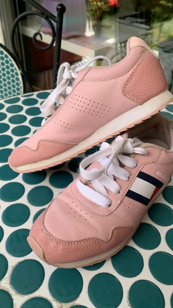 Zapatillas Tommy Hilfiger rosadas para mujer - 3