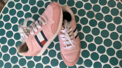 Zapatillas Tommy Hilfiger rosadas para mujer - miniatura 5