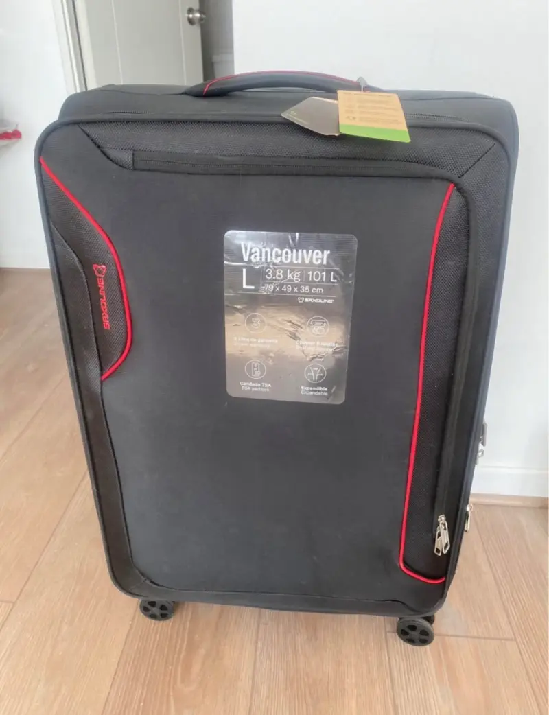 Maleta Saxoline Vancouver Sx Spinner 28 Black 102 Lts - 2