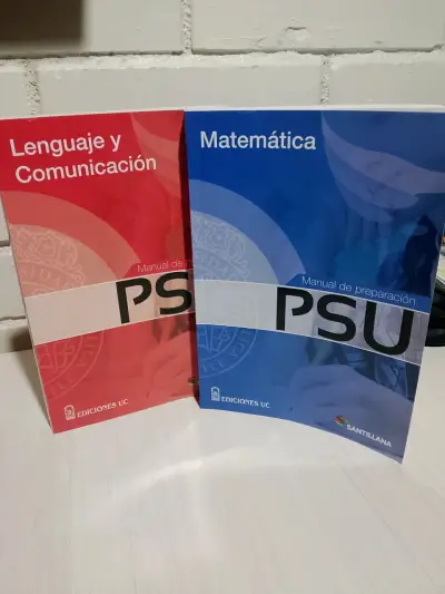 Manuales de preparación PSU Lenguaje y Matemática - miniatura 1