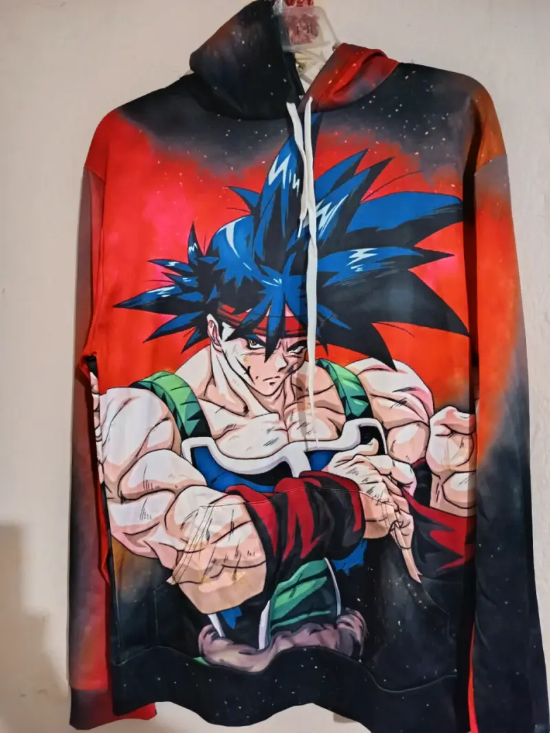 Polerón con diseño de ángel de fuego - 4