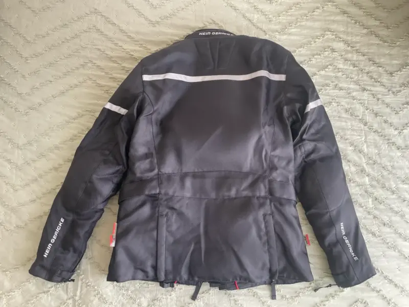 Chaqueta de moto talla xs negra - 2