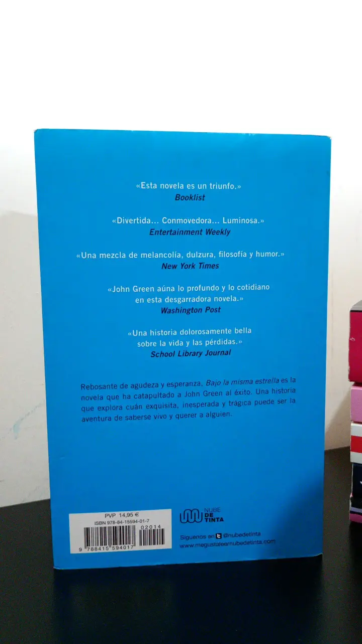 Libro 'Bajo la Misma Estrella' de John Green - 2