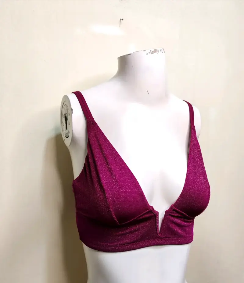 Top de tirantes color fucsia brillante - 2