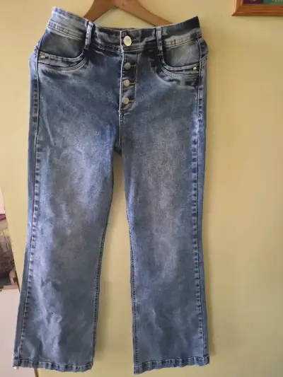Jeans Wide Leg control abdomen - miniatura 1