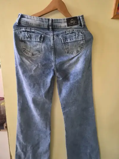 Jeans Wide Leg control abdomen - miniatura 2