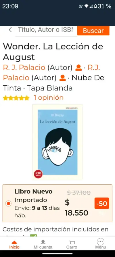 Libro 'La lección de August' de R.J. Palacio - miniatura 5