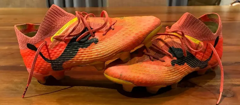 Zapatos de fútbol Puma profesional Future naranja - 2