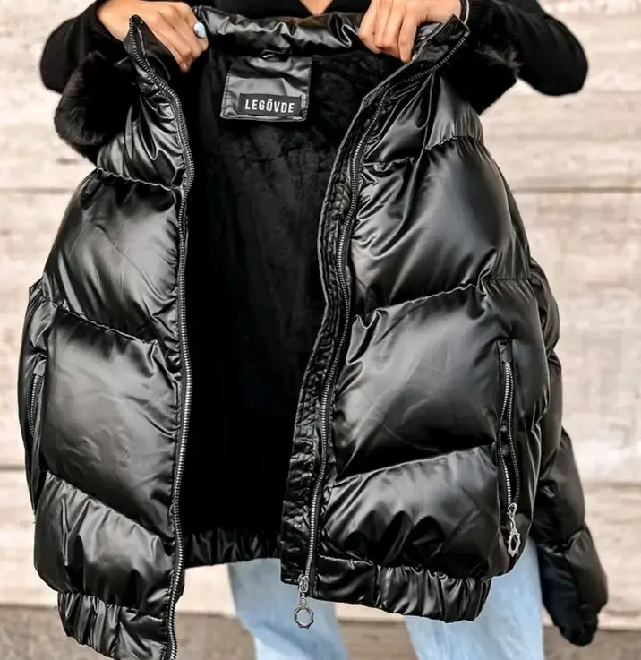 Parca Puffa  Negra - 3