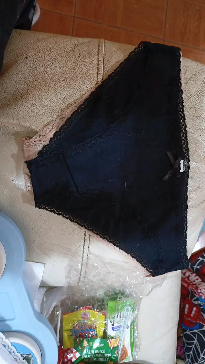 Calzón blanco con encaje para mujer - 4