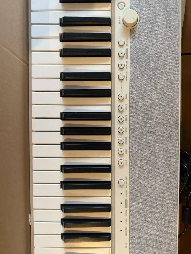 Teclado digital Casio Casiotone blanco - 3