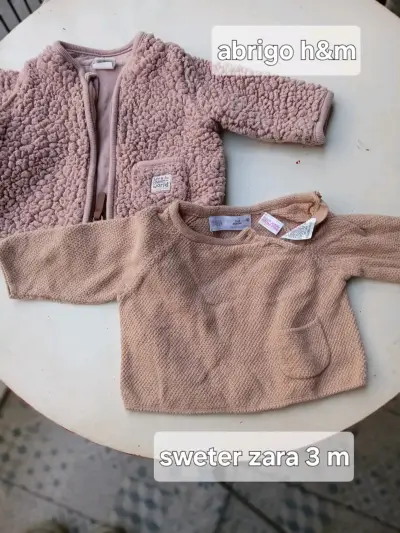 Conjuntos de bebé H&M y Zara 0-3 meses - miniatura 2