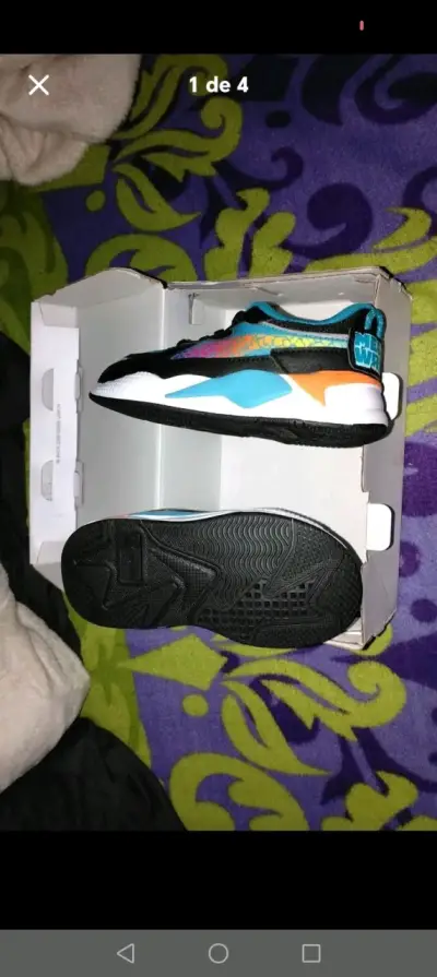 Zapatillas deportivas coloridas para niños - miniatura 1