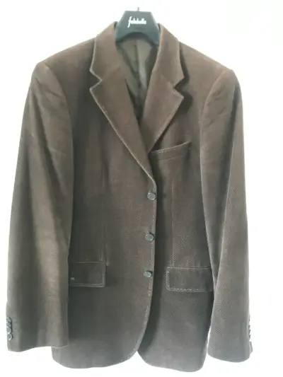 Blazer talla 48 marrón para hombre - miniatura 1