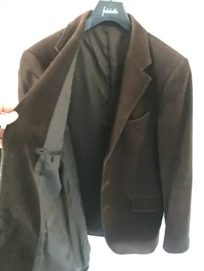 Blazer talla 48 marrón para hombre - miniatura 3