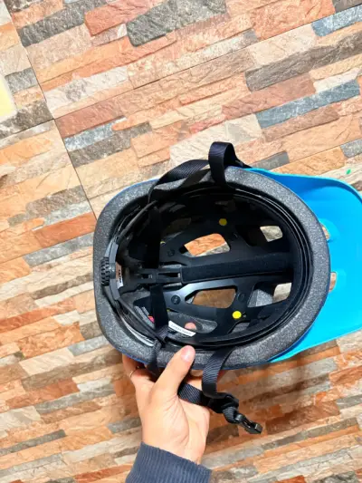 Casco de bicicleta Lazer Chiru azul - miniatura 3
