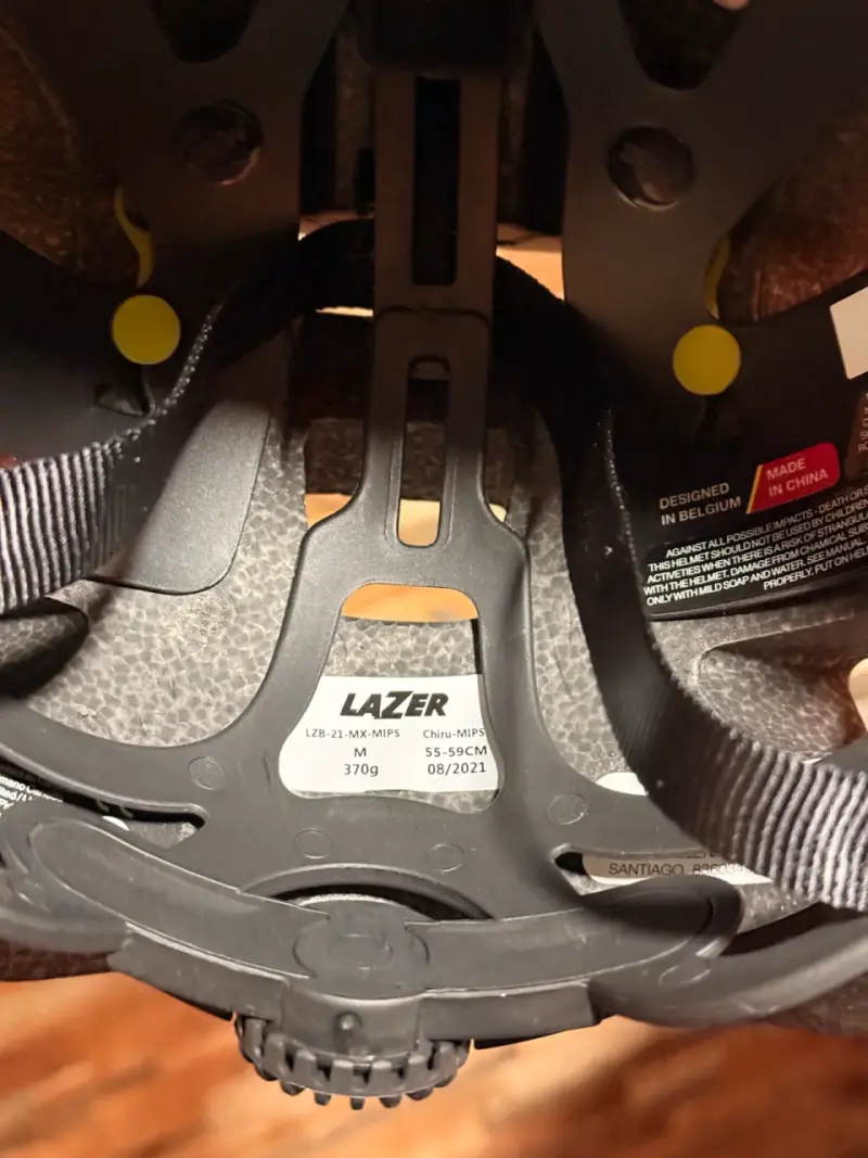 Casco de bicicleta Lazer Chiru azul - 5