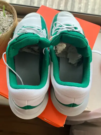 Zapatillas deportivas Nike verde y naranja - miniatura 5